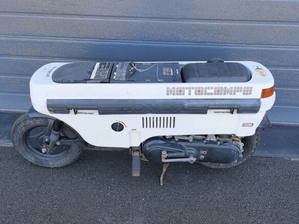 1981 Honda NCZ 50 Motocompo, красный, 350000 рублей - вид 4