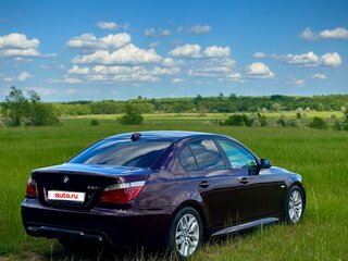 2008 BMW 5 серии 530i V (E60/E61) Рестайлинг, красный, 880000 рублей, вид 3
