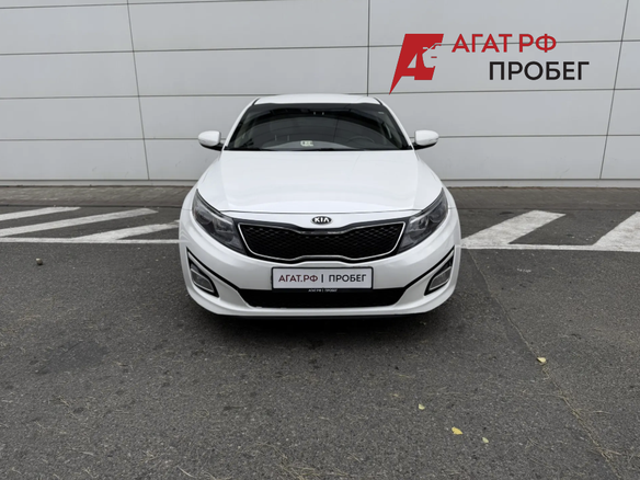 2015 Kia Optima III Рестайлинг, белый, 1390000 рублей - вид 1