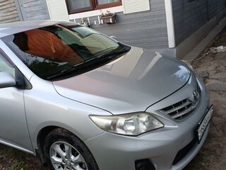 2012 Toyota Corolla X (E140, E150) Рестайлинг, серебристый, 1250000 рублей, вид 2