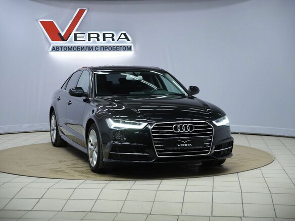 2017 Audi A6 IV (C7) Рестайлинг, чёрный, 2300000 рублей - вид 2