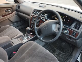 2001 Toyota Chaser VI (X100) Рестайлинг, белый, 1000000 рублей, вид 4