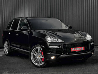 2007 Porsche Cayenne Turbo I Рестайлинг (957), чёрный, 1690000 рублей, вид 5