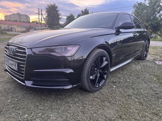 2017 Audi A6 IV (C7) Рестайлинг, чёрный, 2000000 рублей, вид 2