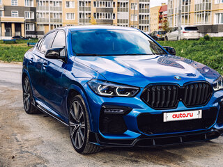 2020 BMW X6 M50d III (G06), синий, 9200000 рублей, вид 2