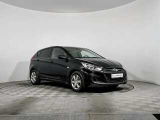2012 Hyundai Solaris I, чёрный, 588000 рублей, вид 3