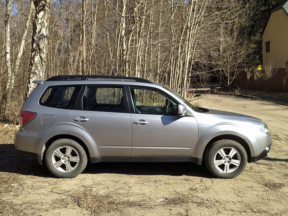 2009 Subaru Forester III, серебристый, 850000 рублей - вид 1
