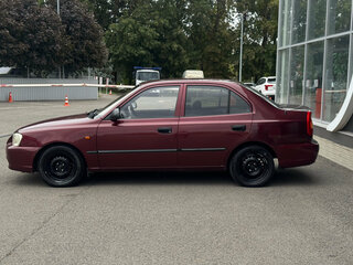2006 Hyundai Accent ТагАЗ II, красный, 432000 рублей, вид 5