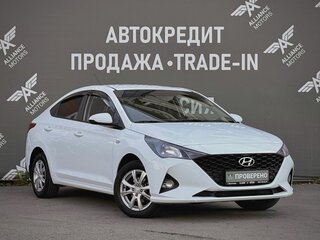 2020 Hyundai Solaris II, белый, 1180000 рублей, вид 1
