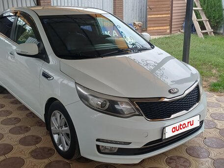 2015 Kia Rio III Рестайлинг, белый, 1158000 рублей, вид 1