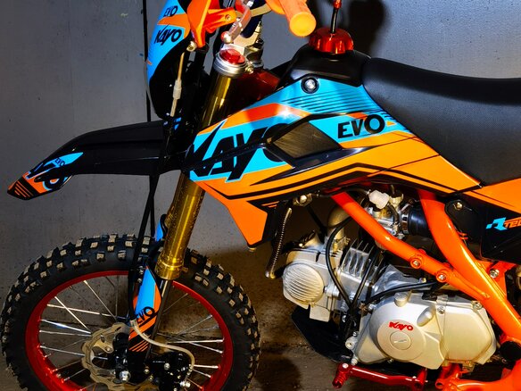 2025 Kayo Evolution YX140EM, оранжевый, 100000 рублей - вид 2