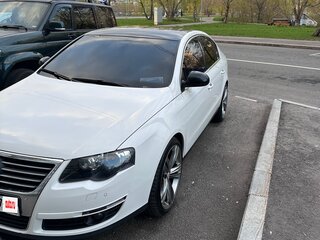 2010 Volkswagen Passat B6, белый, 1350000 рублей, вид 2