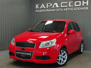 2008 Chevrolet Aveo I Рестайлинг, красный, 340000 рублей, вид 1