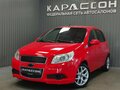 2008 Chevrolet Aveo I Рестайлинг, красный, 323000 рублей