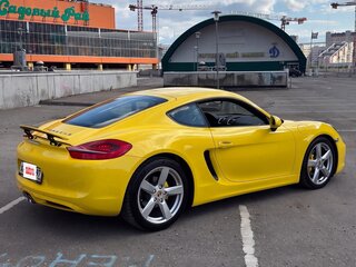 2014 Porsche Cayman II (981), жёлтый, 5000000 рублей, вид 4