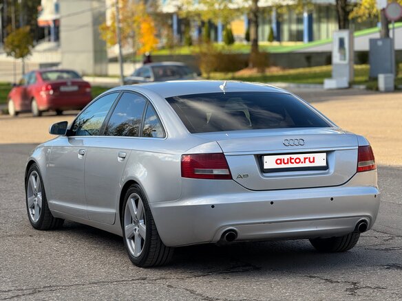 2006 Audi A6 III (C6), серебристый, 880000 рублей - вид 9