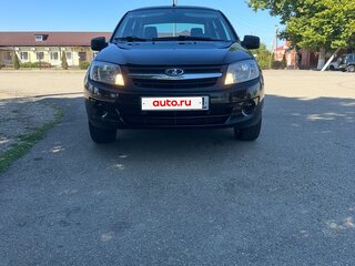 2014 Lada (ВАЗ) Granta I, синий, 490000 рублей, вид 1