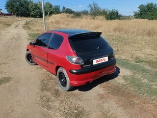 2003 Peugeot 206, пурпурный, 150000 рублей, вид 4