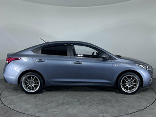 2019 Hyundai Solaris II, серый, 1340000 рублей, вид 4