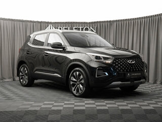 2024 Chery Tiggo 4 Pro I Рестайлинг, чёрный, 1740000 рублей, вид 2