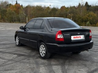 2004 Hyundai Accent ТагАЗ II, чёрный, 259000 рублей, вид 4