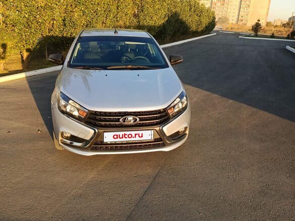 2021 Lada (ВАЗ) Vesta I, серый, 990000 рублей - вид 3