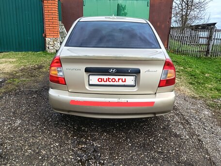 2005 Hyundai Accent ТагАЗ II, бежевый, 250000 рублей, вид 3