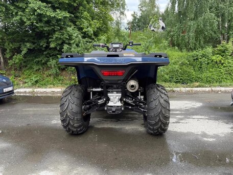 2026 Polaris Sportsman 450, голубой, 645900 рублей, вид 3