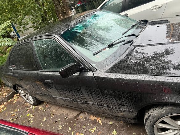 1991 BMW 5 серии 520i III (E34), чёрный, 245000 рублей - вид 3