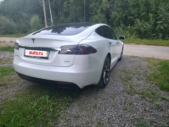 2016 Tesla Model S 90D I Рестайлинг, белый - вид 11