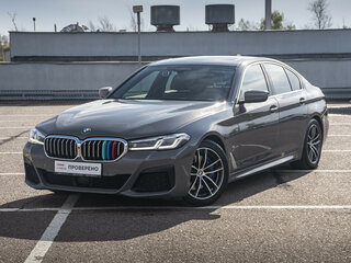 2021 BMW 5 серии 520i VII (G30/G31/G38) Рестайлинг, серый, 4528000 рублей, вид 1