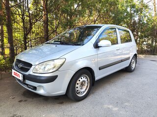 2009 Hyundai Getz I Рестайлинг, серебристый, 495000 рублей, вид 1