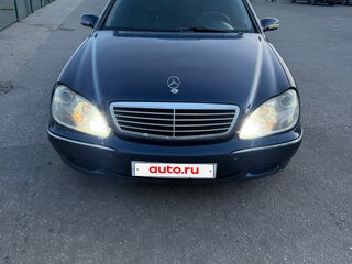 1999 Mercedes-Benz S-Класс 320 IV (W220), синий, 665000 рублей, вид 1