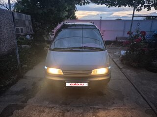 1991 Toyota Previa I (XR10, XR20), серый, 250000 рублей, вид 3