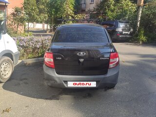 2018 Lada (ВАЗ) Granta I, чёрный, 360000 рублей, вид 4