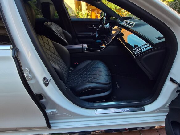 2022 Mercedes-Benz S-Класс 400 d 4MATIC VII (W223), белый, 9800000 рублей - вид 8