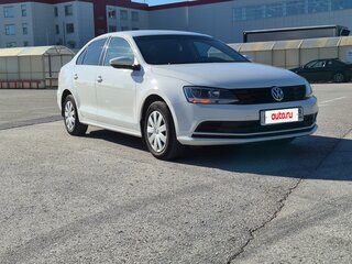 2015 Volkswagen Jetta VI Рестайлинг, белый, 799999 рублей, вид 2