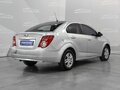 2014 Chevrolet Aveo II, серебристый, 550000 рублей - вид 4