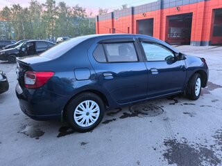 2015 Renault Logan II, синий, 599000 рублей, вид 4