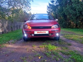 2007 Lada (ВАЗ) Kalina I, красный, 175000 рублей, вид 1