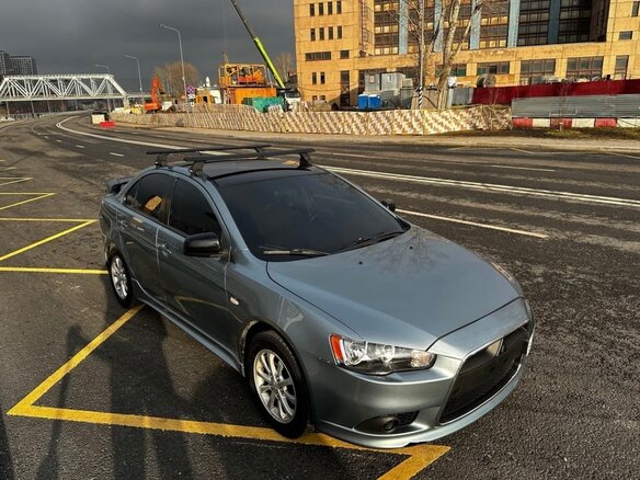 2011 Mitsubishi Lancer X Рестайлинг, серый, 750000 рублей