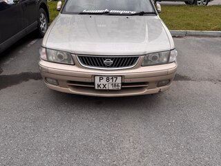 2002 Nissan Sunny B15, золотистый, 250000 рублей, вид 1