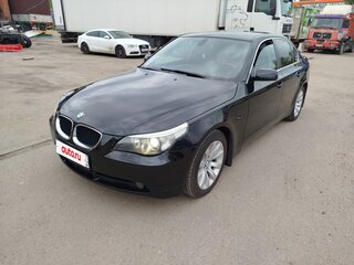 2005 BMW 5 серии 525d V (E60/E61), чёрный, 1390000 рублей, вид 3