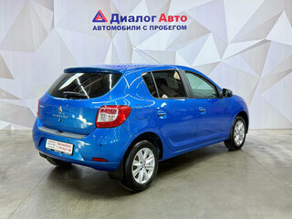 2019 Renault Sandero II Рестайлинг, голубой, 1075000 рублей, вид 3