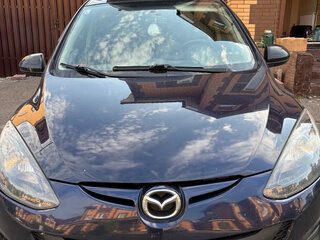 2013 Mazda 2 II Рестайлинг (DE2), синий, 650000 рублей, вид 2
