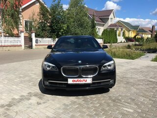 2010 BMW 7 серии 750i xDrive V (F01/F02/F04), чёрный, 2500000 рублей, вид 2