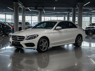 2017 Mercedes-Benz C-Класс 200 IV (W205), белый, 3340000 рублей, вид 1