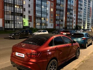 2016 Lada (ВАЗ) Vesta I, красный, 630000 рублей, вид 4