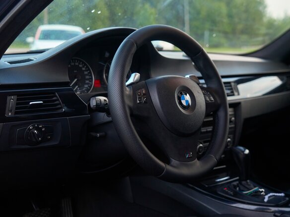 2005 BMW 3 серии 320d V (E90/E91/E92/E93), синий, 880000 рублей - вид 11