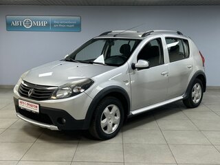 2013 Renault Sandero Stepway I, серебристый, 725000 рублей, вид 1